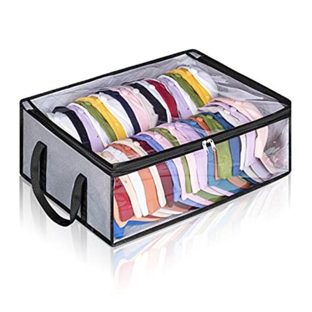 Hat Storage Organizer Holds 40 Baseball Caps Snapback Adjustable Closet Grey